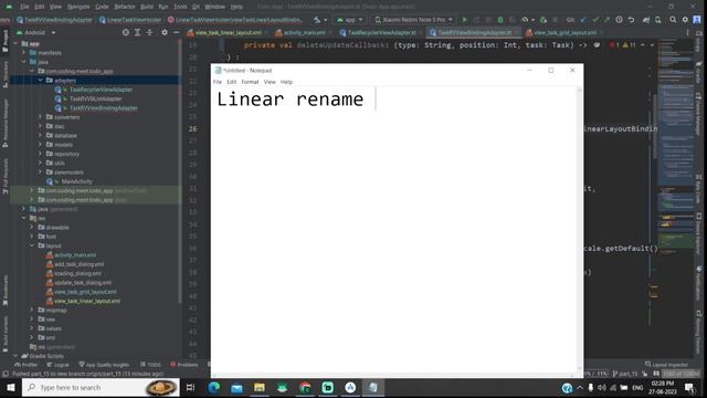 TODO/Note App - 15 | MVVM | Room DB | Staggered Grid & Linear Layout Manager | Android Studio Kotli смотреть онлайн