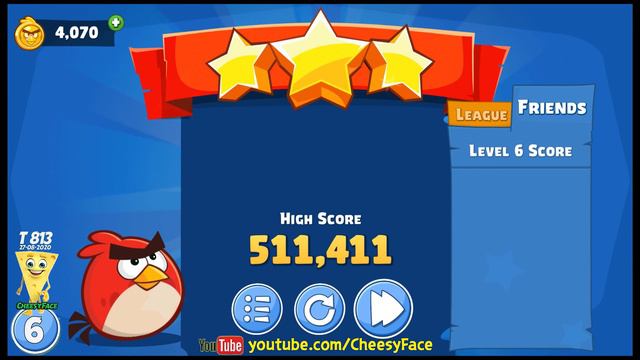 27-08-2020 Angry Birds Friends Tournament Week 813 New Topscoress for levels 5, 6 and 7 Power UP смотреть онлайн