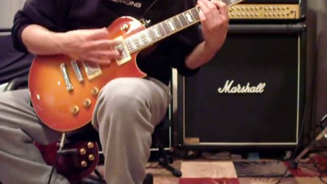 Marshall JVM 410H / ESP 400VF with Gibson 498t and 490R смотреть онлайн