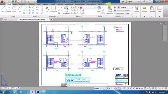 1.7 The ribbon and panels - AutoCAD 2D - Hindi смотреть онлайн