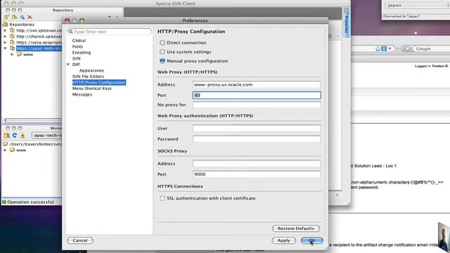 Connecting to OCSProjects SVN Repository while on Oracle Network смотреть онлайн