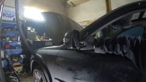 Как снять зеркало, вкладыш, зеркальный элемент Subaru Outback 2008