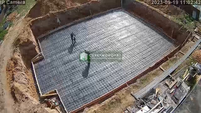 Фундаментная Плита Супермонолит Цокольный Этаж