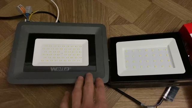 Прожектор из Светофора, обзор прожектора wolta, какой прожектор выбрать 50Вт смотреть онлайн
