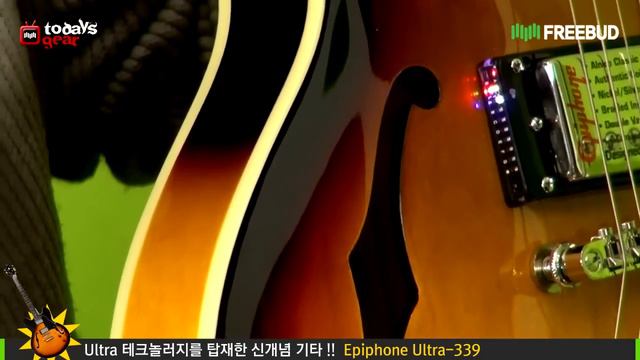 [프리버드] 1760회 Todays Gear Epiphone(에피폰) Ultra-339 смотреть онлайн