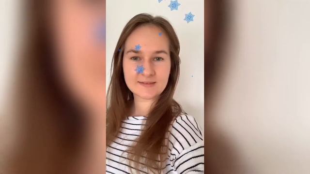 Маска для сторис с падающим снегом смотреть онлайн