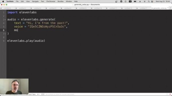 How to use the ElevenLabs API: Python text-to-speech tutorial with examples