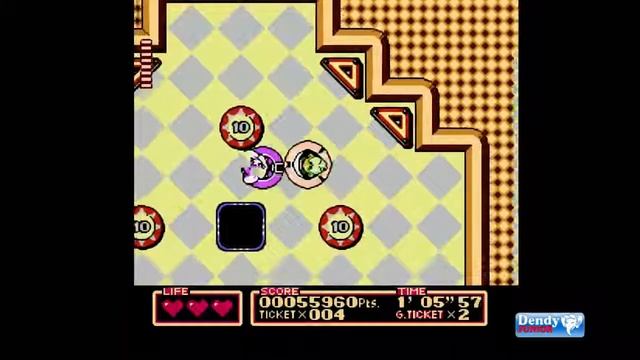 Tiny Toon Adventures 2: Trouble in Wackyland (NES/FC) - Longplay смотреть онлайн