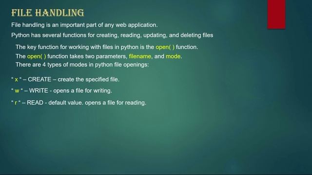 How to CREATE a FILE in Python? How to WRITTEN in the FILE in Python? How to READ the FILE in Pytho смотреть онлайн