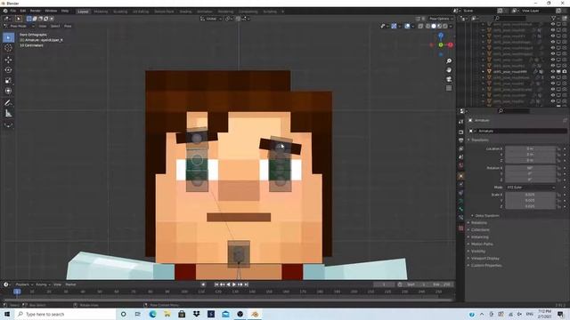 How to Use the Minecraft Story Mode Rig in Blender смотреть онлайн