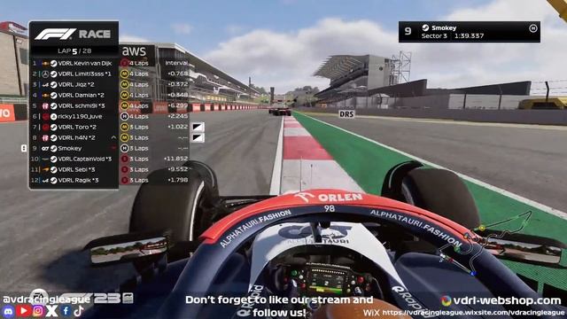 LIVE: VDRL | F1 23 - Tier Sunday Season 3 | Round 8 | USA Americas смотреть онлайн