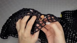 Кофта-сетка крючком регланом сверху ♡ Очень красивое изделие ♡ Новая работа ♡