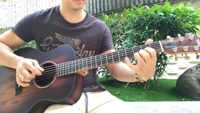 Taylor GS Mini-E Koa Plus sound test смотреть онлайн