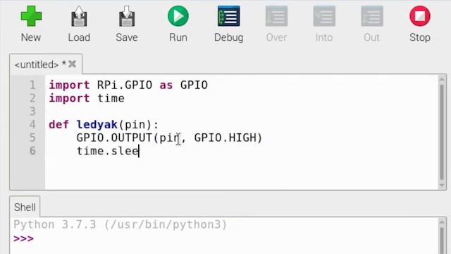 Raspberry Pi İle GPIO Pinlerinin Kullanımı- Led Yakmak(Python) смотреть онлайн