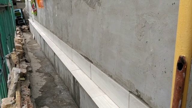 @0068 Продолжаю утеплять фасад, керамогранит на фундаменте фасада. смотреть онлайн