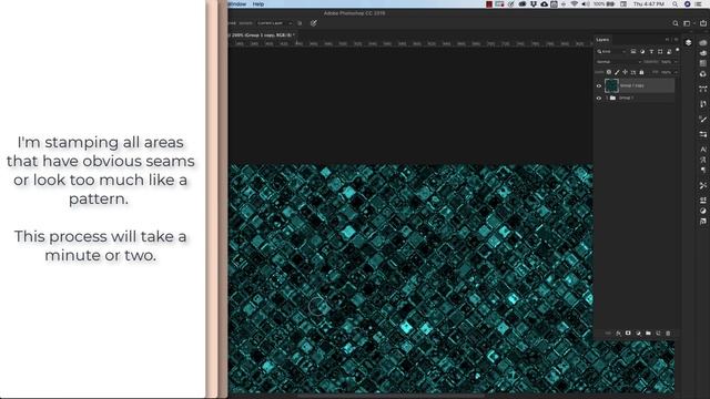 GLITTER PHOTOSHOP TUTORIAL (((Unique Glitter Tile Texture)))