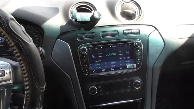 Магнитола LeTrun на Ford Modeo 2011 года смотреть онлайн