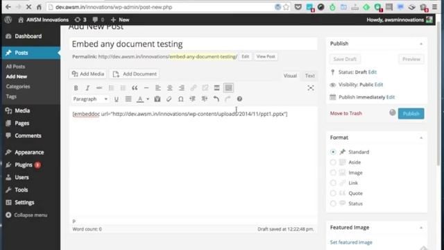 Upload and Embed documents (PDF, DOC, PPT etc) in WordPress Site like SlideShare and Scribd смотреть онлайн