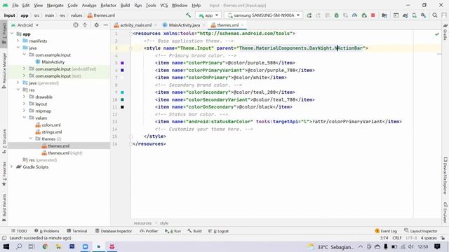 Tutorial Cara Menghilangkan Action Bar di Android Studio смотреть онлайн