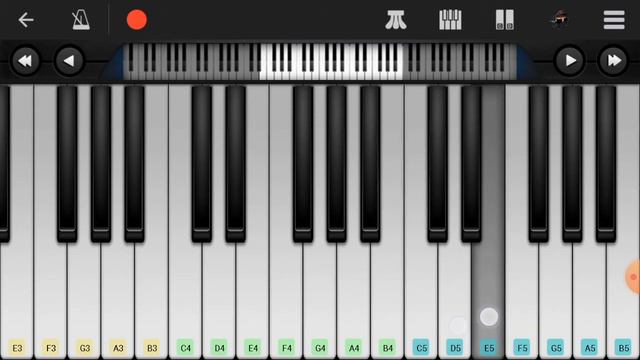 Dil Tod Ke Hasti Ho Mera | Mobile Easy Piano Tutorial | B Praak | by Hassy Entertainment смотреть онлайн