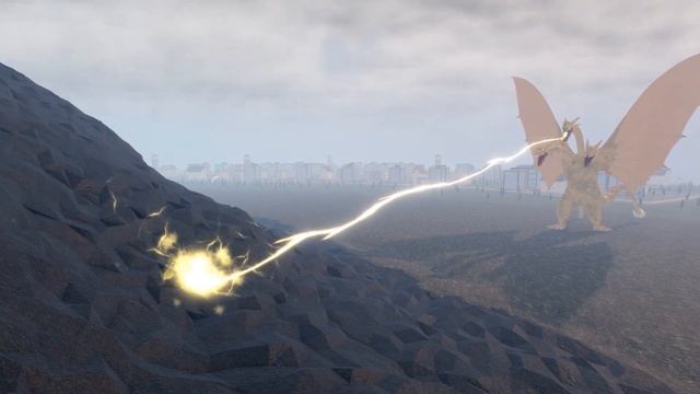 Kaiju Universe ! King Ghidorah Gravity Beam Evolution | ROBLOX смотреть онлайн