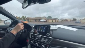 2022 Honda accord 2.0 252Hp 10 speed sport real fast. Test drive. Full review lot of great features