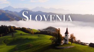 Словения - живописный расслабляющий фильм с успокаивающей музыкой