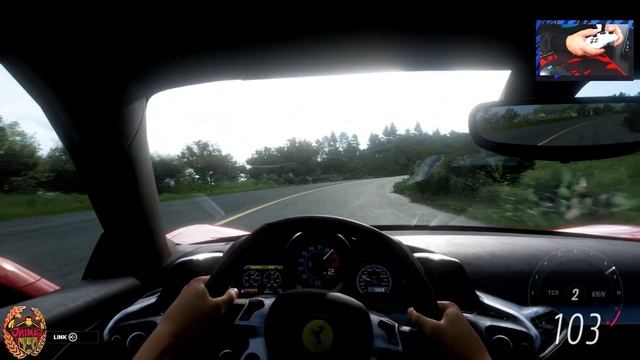 Ferrari 458 Italia Realistic drive - Forza Horizon 5 | Xbox Series S смотреть онлайн