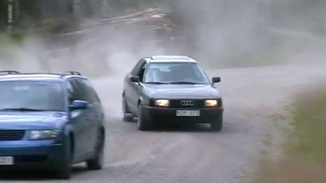 Audi 80 Quattro 16v turbo смотреть онлайн