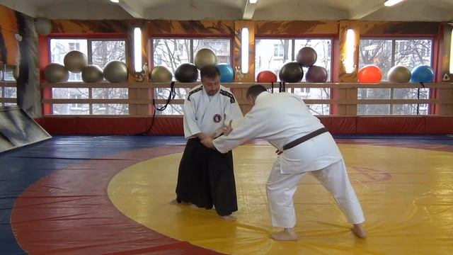 Как отправить в нокаут тремя ударами Практика Kyusho в айкидо ч 1 смотреть онлайн