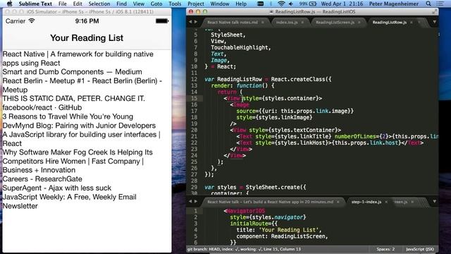 Let's build a React Native app in 20 minutes смотреть онлайн