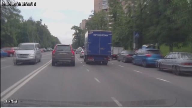 Пример записи видеорегистратора DVR-H1000 GPS смотреть онлайн