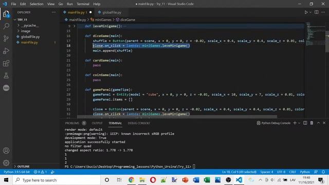 Making a game in Ursina | Microphone is on, I will regret this смотреть онлайн