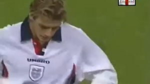 Beckham Red Card v Argentina 1998