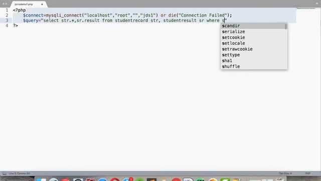 Fetch Data from Two Tables in PHP | SQL Joins PHP | SQL Tutorial смотреть онлайн