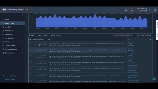 VMware Aria Operations for Logs - Log Explorer Advanced смотреть онлайн