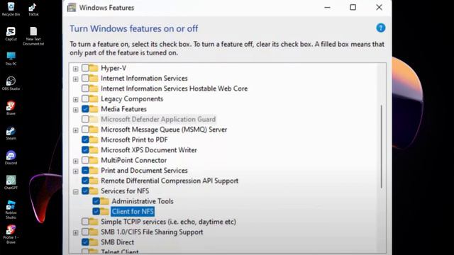 How to enable NFS on Windows 11 (QUICK) смотреть онлайн