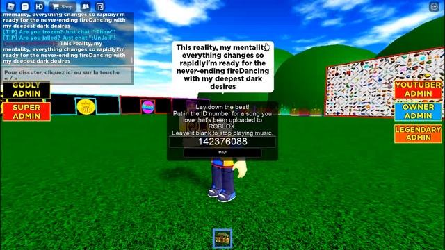 roblox [free admin] darkest desire song ID смотреть онлайн