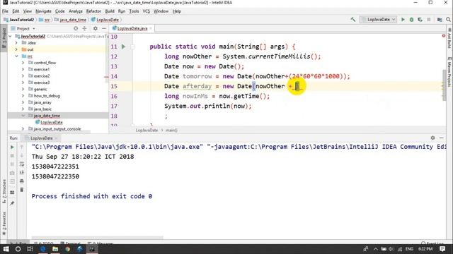 Java - Lớp Date смотреть онлайн