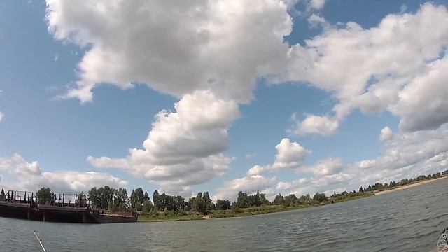 Обзор рыбных мест 08 08 2019г №25 р Иртыш г Омск Рыбалка, тролиннг в зат РЭБа смотреть онлайн