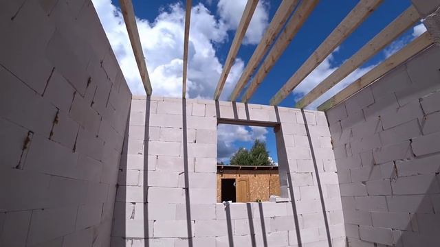 БЮДЖЕТНЫЙ ПОЛ ВТОРОГО ЭТАЖА ПО ДЕРЕВЯННЫМ БАЛКАМ / ПЕРЕКРЫТИЕ МЕЖДУ ПЕРВЫМ И ВТОРЫМ ЭТАЖОМ / смотреть онлайн