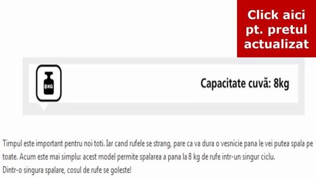 Masina de spalat rufe Sharp ESFC8104W3EE смотреть онлайн