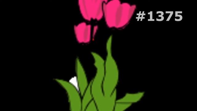 #1375. Винтажные цветы - очень яркие цветы смотреть онлайн