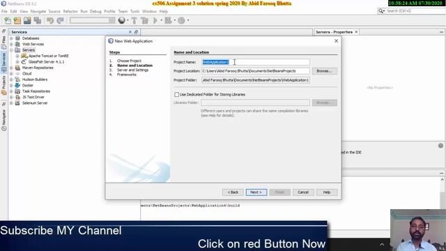 CS506 Assignment 3 Part 1 spring 2020|| Java Servlet web application using Apache Tomcat Server смотреть онлайн