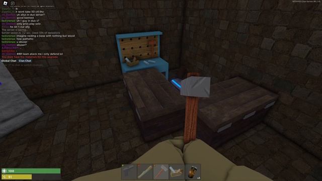 Crazy LOADED RAIDS in Trident Survival (Roblox Rust) смотреть онлайн
