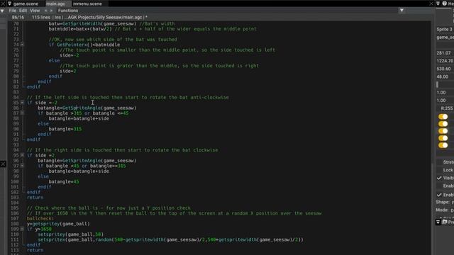 AppGameKit Studio Tutorial - making a physics game part 2 смотреть онлайн