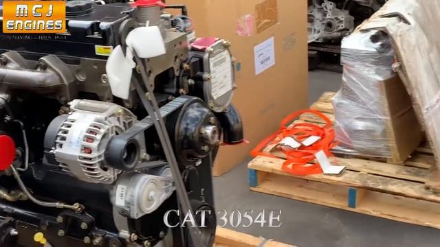 Cat 3054E or Perkins 1104D E44TA engine смотреть онлайн