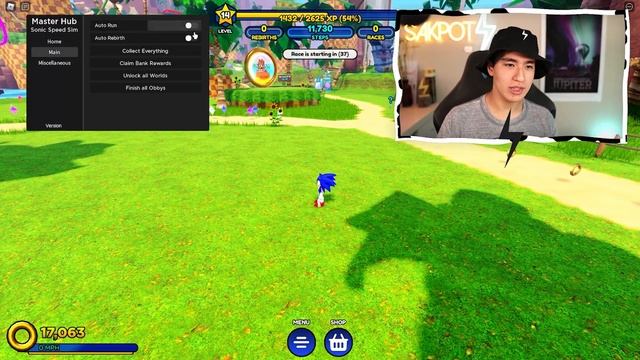 (Pastebin 2023) Roblox NEW Sonic Speed Simulator Script Exploit GUI смотреть онлайн