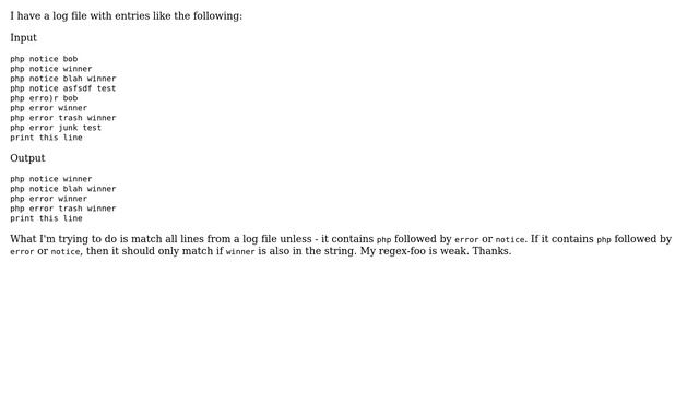 Grep log for certain word only if followed by another word (2 Solutions!!) смотреть онлайн