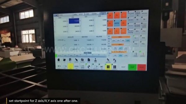 How to operate ATC woodworking cnc router LNC system(BAO YUAN) ALLWIN CNC